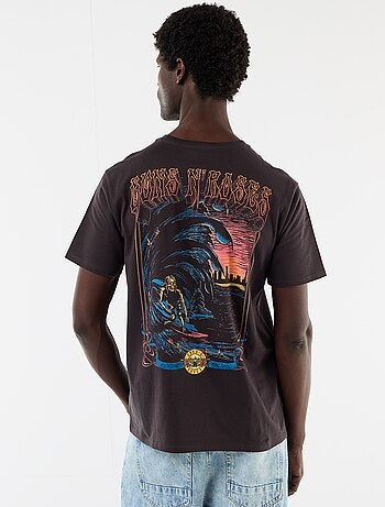 Camiseta \'Guns\'N Roses\' de manga corta