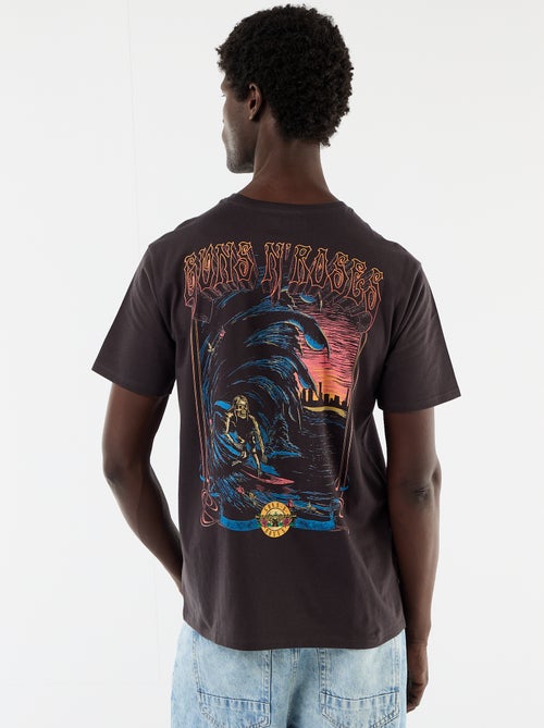 Camiseta \'Guns\'N Roses\' de manga corta - Kiabi