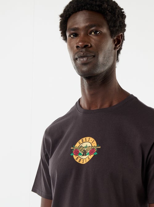 Camiseta \'Guns\'N Roses\' de manga corta - Kiabi