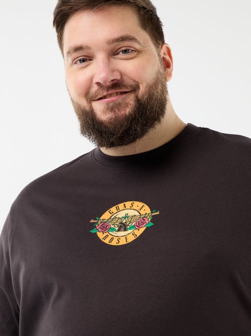 Camiseta 'Guns'N Roses' de manga corta - Kiabi