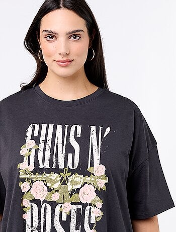 Camiseta 'Guns'n'Roses' de manga corta