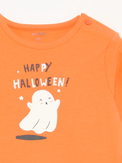 Camiseta 'Halloween' de manga larga - Kiabi