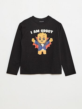 Camiseta Halloween 'Marvel' 'Groot' de algodón