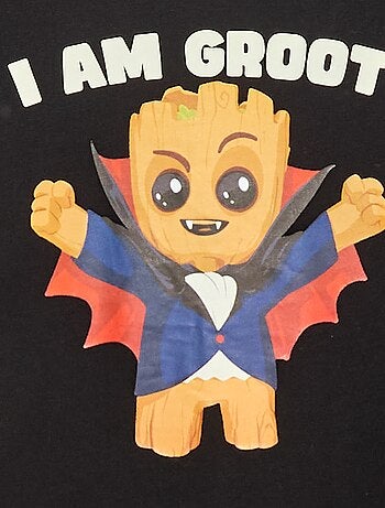 Camiseta Halloween 'Marvel' 'Groot' de algodón