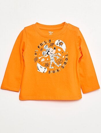 Camiseta Halloween 'Tic y Tac' de algodón