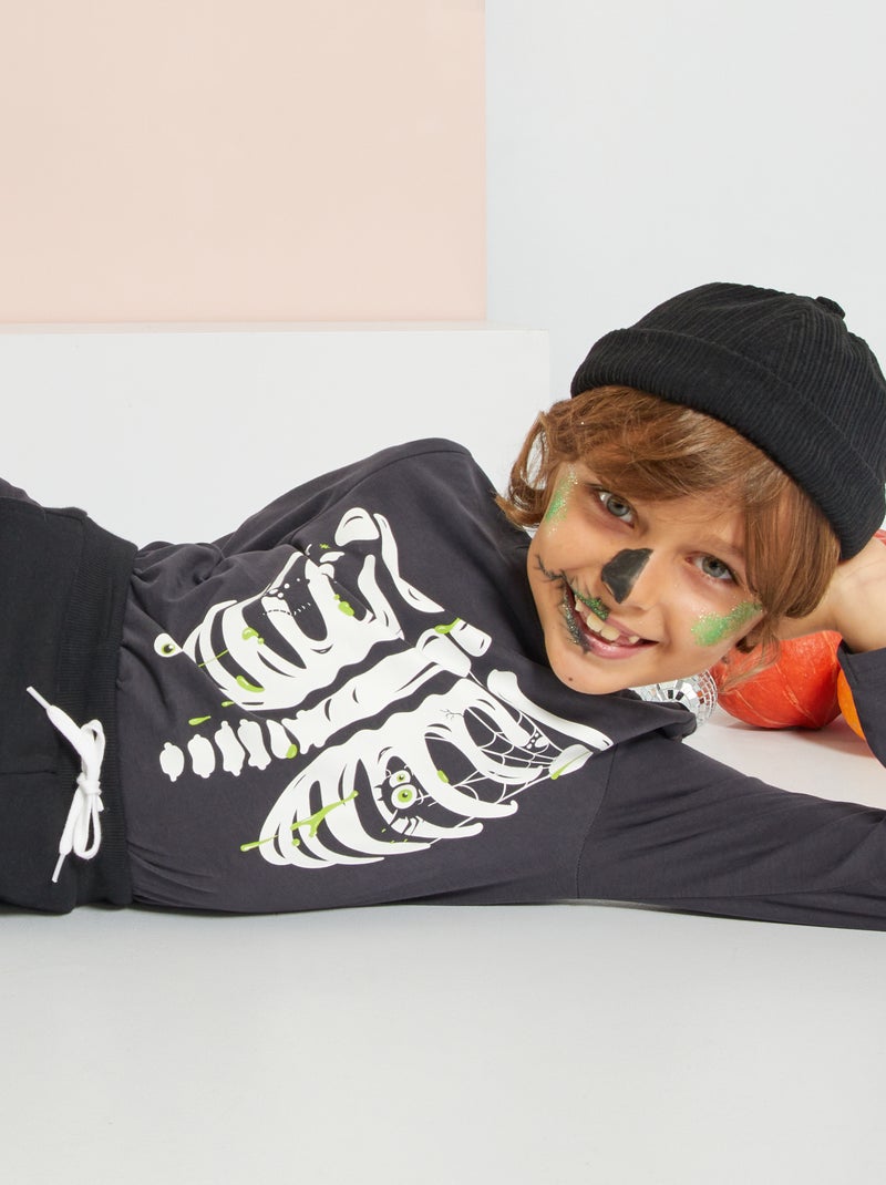 Camiseta 'Halloween' NEGRO - Kiabi