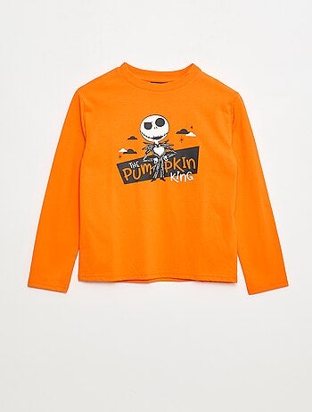 Camiseta Halloween 'Señor Jack' de algodón