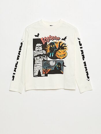 Camiseta Halloween 'Star Wars' de punto de algodón