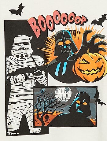 Camiseta Halloween 'Star Wars' de punto de algodón