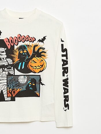 Camiseta Halloween 'Star Wars' de punto de algodón