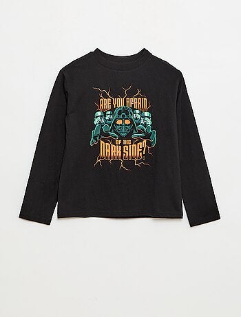 Camiseta Halloween 'Star Wars' de punto de algodón