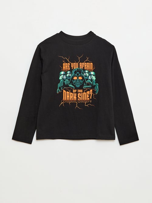 Camiseta Halloween 'Star Wars' de punto de algodón - Kiabi