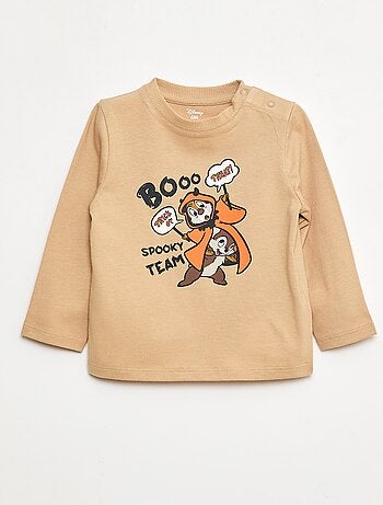 Camiseta Halloween 'Tic y Tac' de algodón