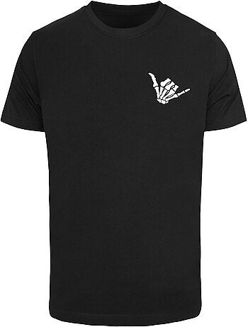 Camiseta hang loose bones para hombre - mister tee