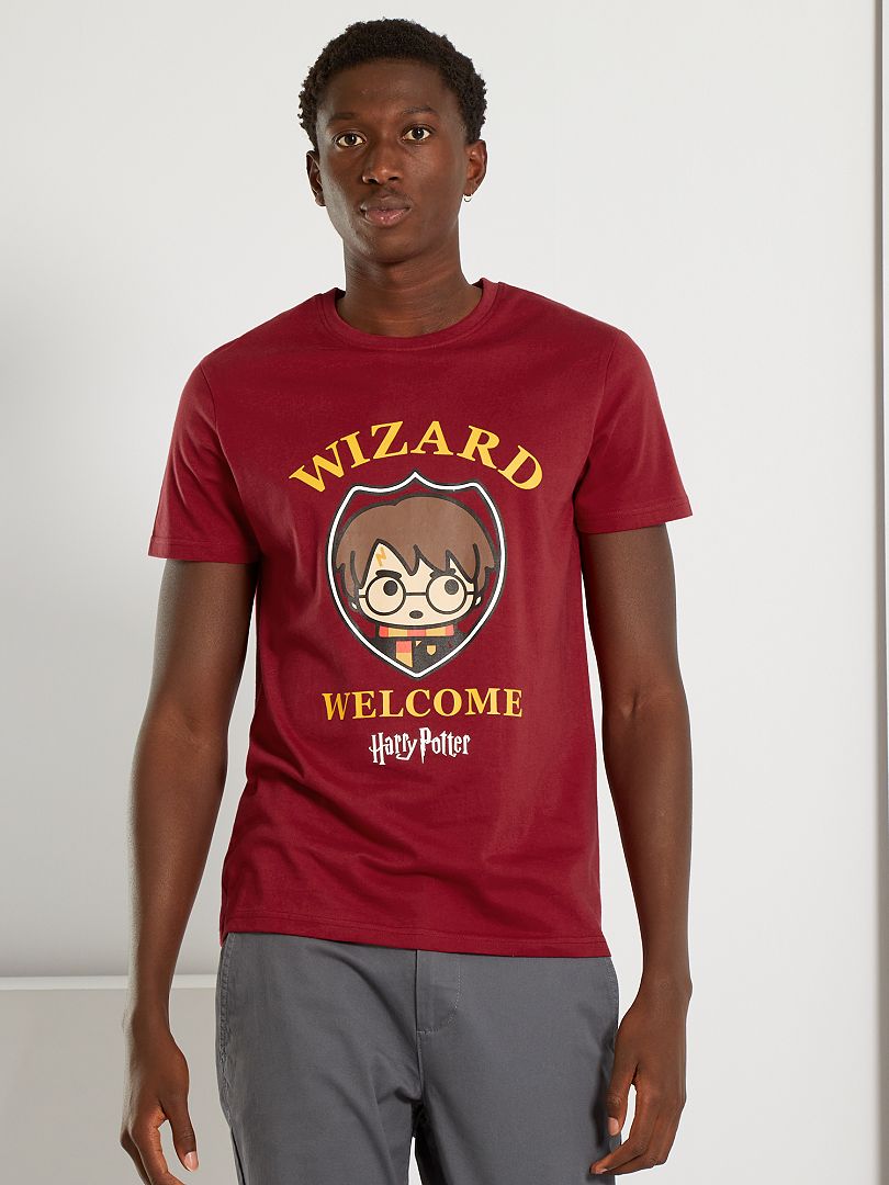 Camiseta 'Harry Potter' burdeos - Kiabi