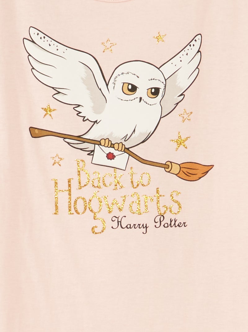 Camiseta 'Harry Potter' 'Hedwig' rosa - Kiabi