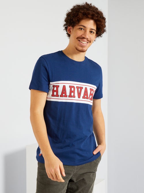 Camiseta 'Harvard University' - Kiabi