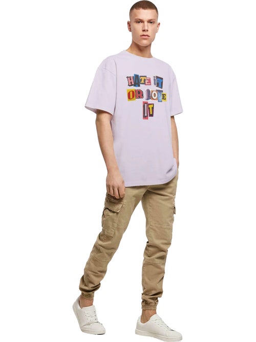 Camiseta hate it or love it para hombre - mister tee - Kiabi