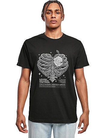 Camiseta heart cage para hombre - mister tee