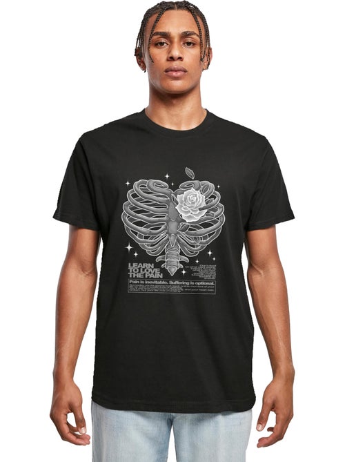Camiseta heart cage para hombre - mister tee - Kiabi