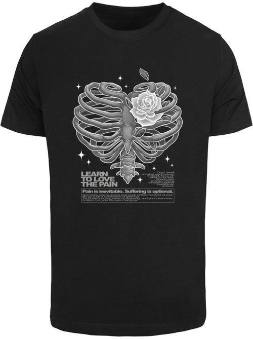 Camiseta heart cage para hombre - mister tee - Kiabi