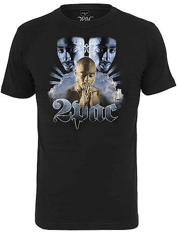 Camiseta heaven diseño tupac shakur para hombre - mister tee
