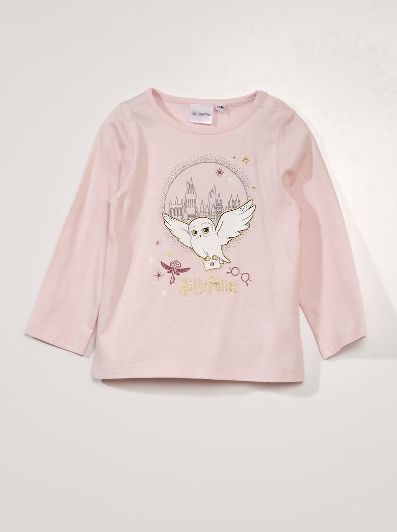 Camiseta 'Hedwige' 'Harry Potter' ROSA - Kiabi