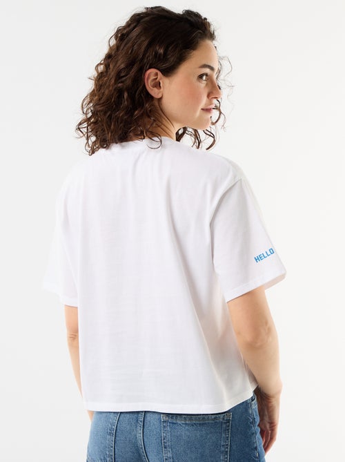 Camiseta "Hello Kitty" de manga corta - Kiabi