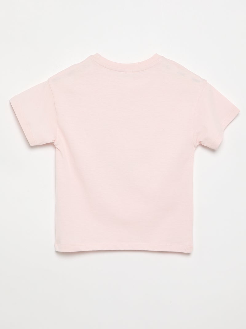 Camiseta 'Hello Kitty' de manga corta Rosa - Kiabi
