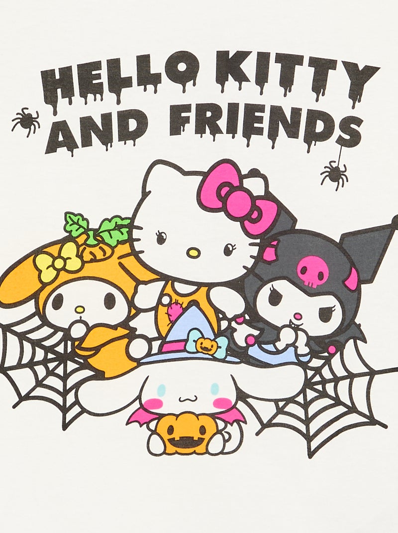 Camiseta \'Hello Kitty\' \'Halloween\' de manga larga Blanco - Kiabi