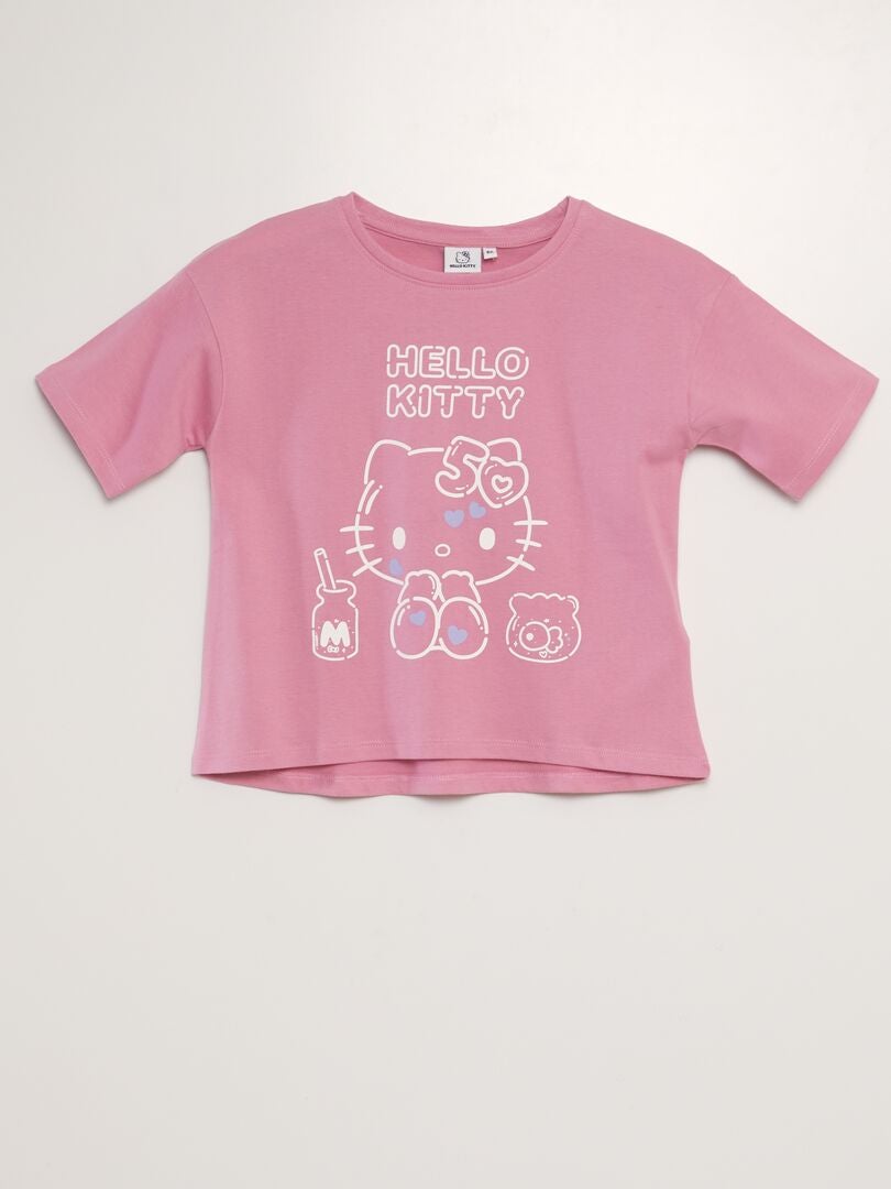 Camiseta Hello Kitty Rosa Kiabi 900€ 6666