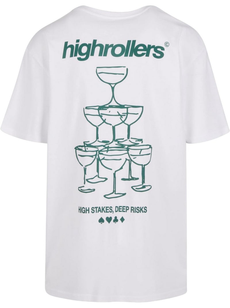 Camiseta highrollers para hombre - mister tee Blanco - Kiabi