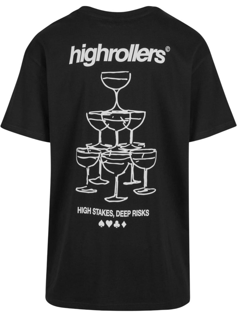 Camiseta highrollers para hombre - mister tee Negro - Kiabi