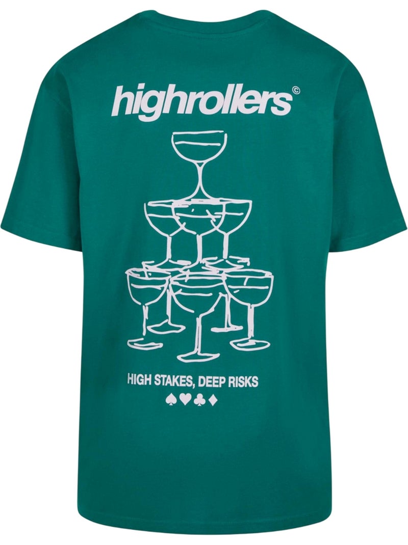 Camiseta highrollers para hombre - mister tee Verde - Kiabi