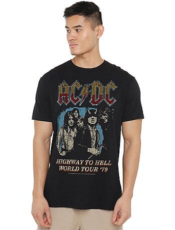 Camiseta highway world tour 79 para hombre - acdc