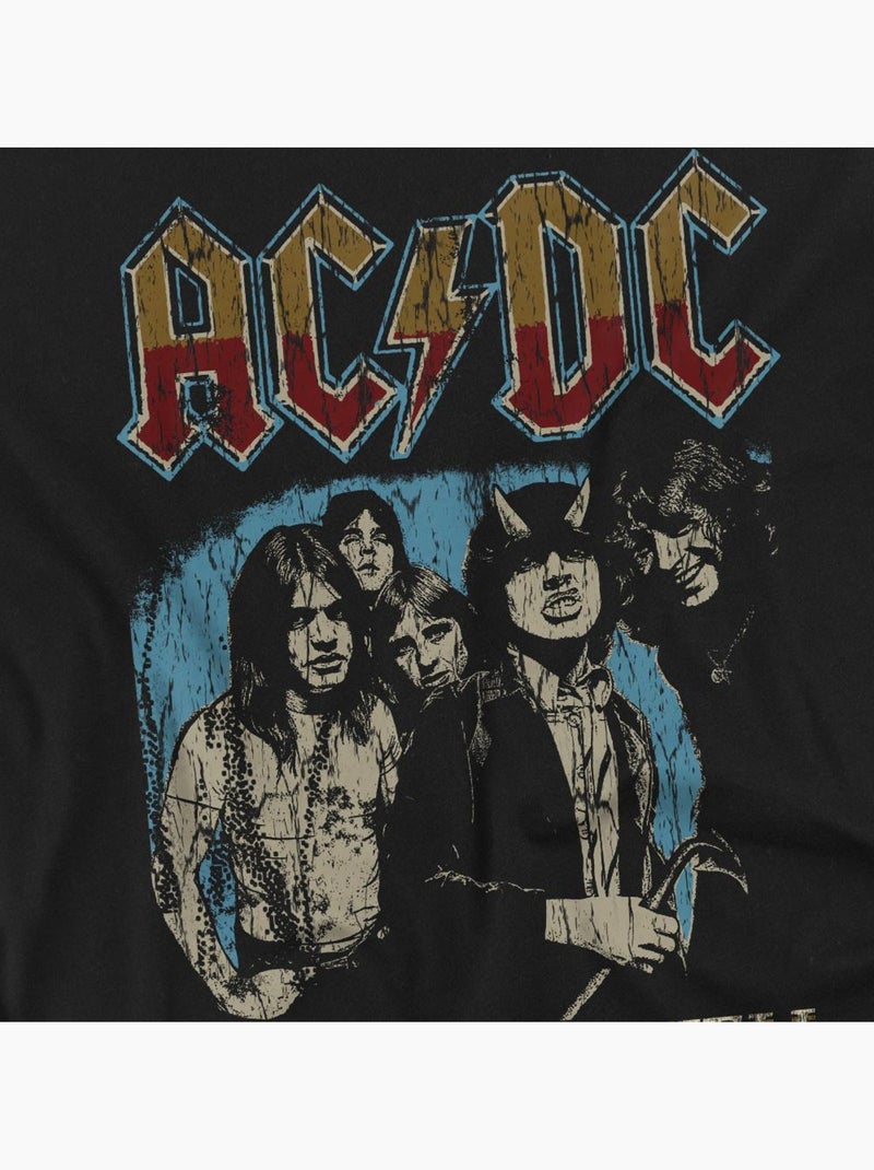 Camiseta highway world tour 79 para hombre - acdc Negro - Kiabi