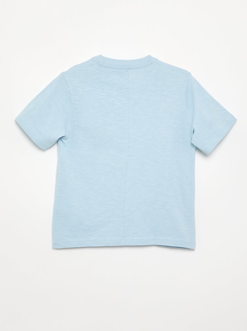 Camiseta holgada Azul - Kiabi