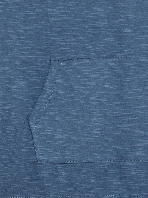 Camiseta holgada con bolsillo canguro - Kiabi