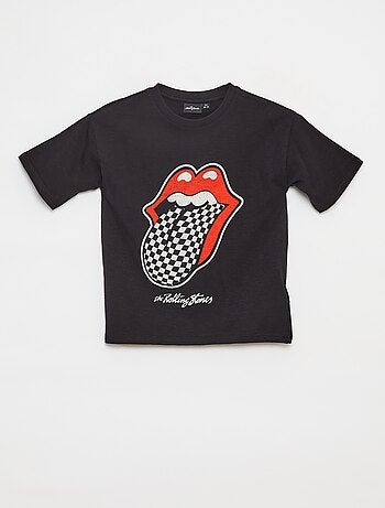 Camiseta holgada de manga corta 'Rolling Stones'