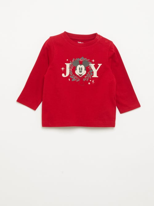 Camiseta holgada de manga larga "Disney" "Stitch" - Kiabi