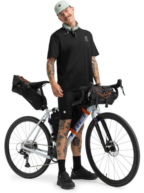 Camiseta holgada manga corta cicloturismo hombre ciclismo hombre rush - Kiabi