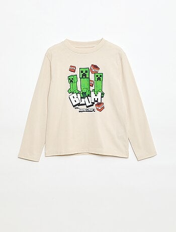 Camiseta holgada 'Minecraft'