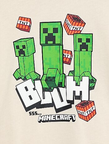 Camiseta holgada 'Minecraft'