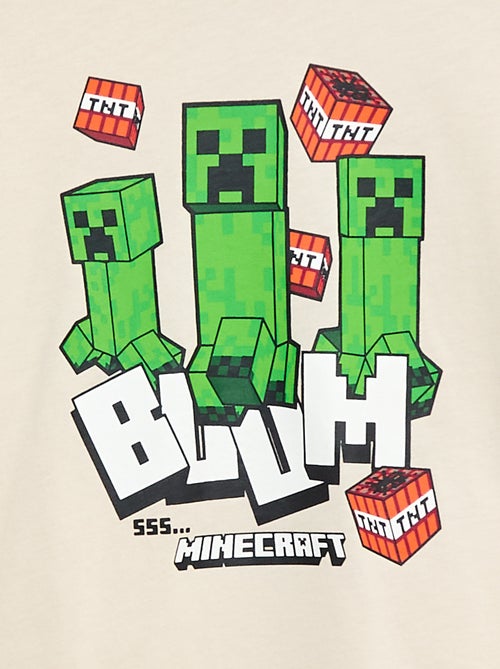 Camiseta holgada 'Minecraft' - Kiabi Camiseta holgada 'Minecraft' - Kiabi