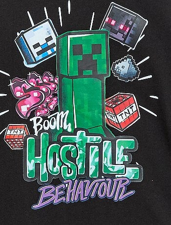Camiseta holgada 'Minecraft'
