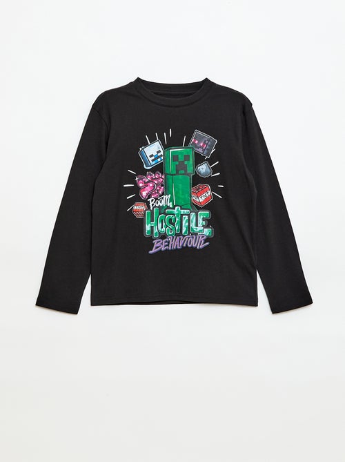 Camiseta holgada 'Minecraft' - Kiabi