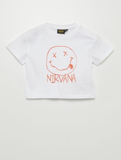 Camiseta holgada 'Nirvana' - Kiabi