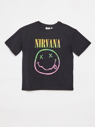 Camiseta holgada 'Nirvana'