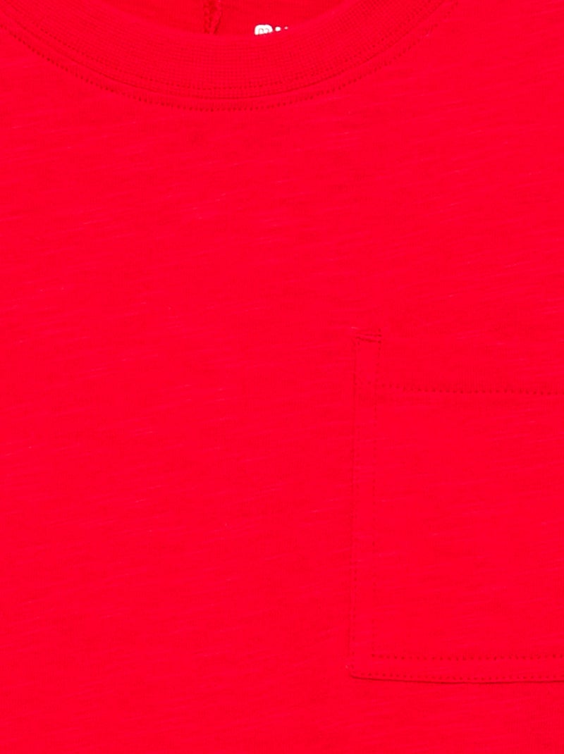 Camiseta holgada Rojo - Kiabi