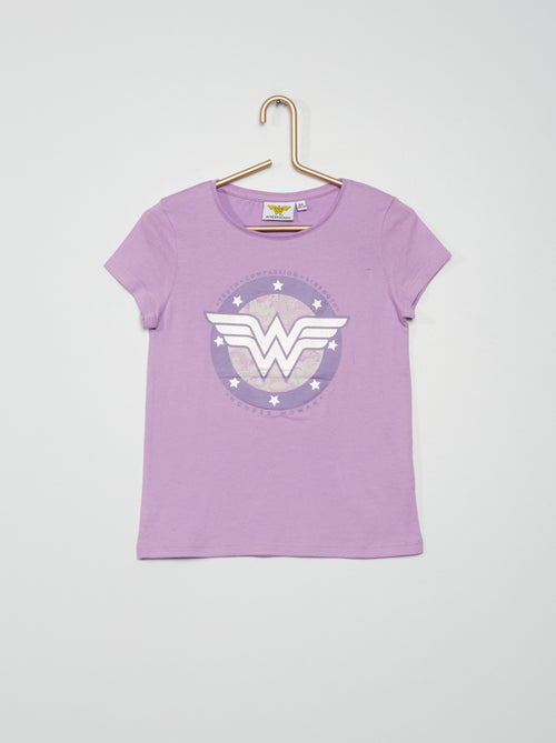 Camiseta holográfica 'Wonder Woman' - Kiabi